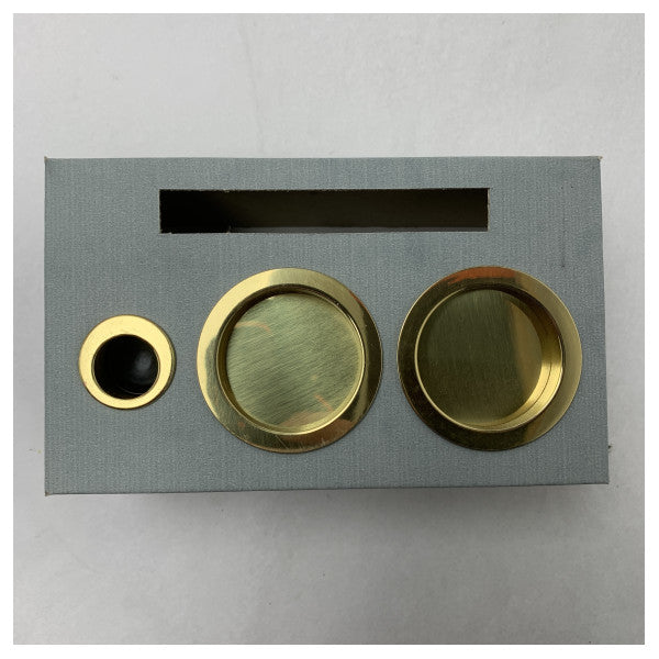 Wurth gold | kit de serrure de porte en laiton - 0695.320.021