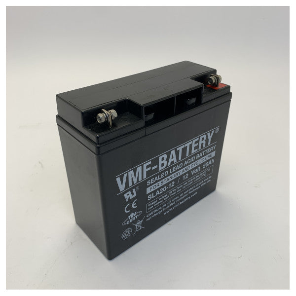 VMF-BATTERY SLA20-12 AGM Battery 12V 20Ah Marine VRLA Sealed Lead Acid