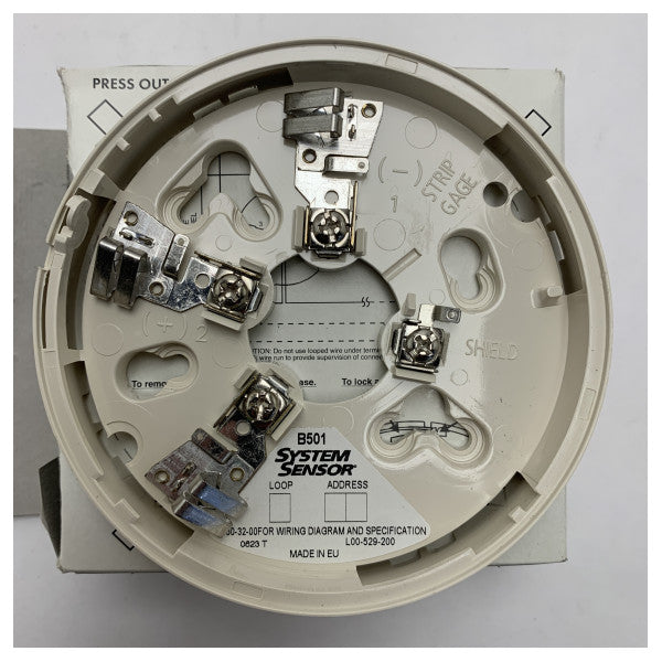 Marine Smoke Detector Notifier SDX751 ���� Luotettava vedenpitävä palovaroitin laivoihin ja merenkulkuun