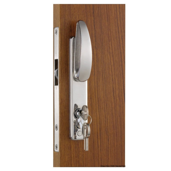 Osculati Seaworld 38.128.24 Marine Grade Stainless Steel Door Lock Set for Boats and Yachts