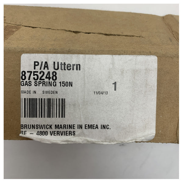 Bansbach Easylift 150N black coated gas spring