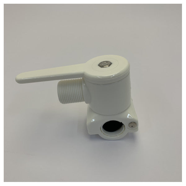 AC Antennas N254F Rail Mount - Detentur tal-Antenna tal-PVC - 1inch 14TPI - Hardware tal-Yacht Marittimu