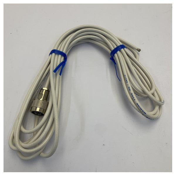 AC Antennas N281F морски антенен адаптер - 1 инч 14 TPI - неръждаема стомана