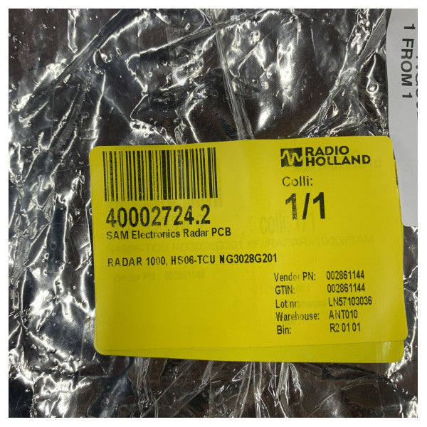 SAM Electronics HS06-TCU Radarprozessorplatine NG3028G201