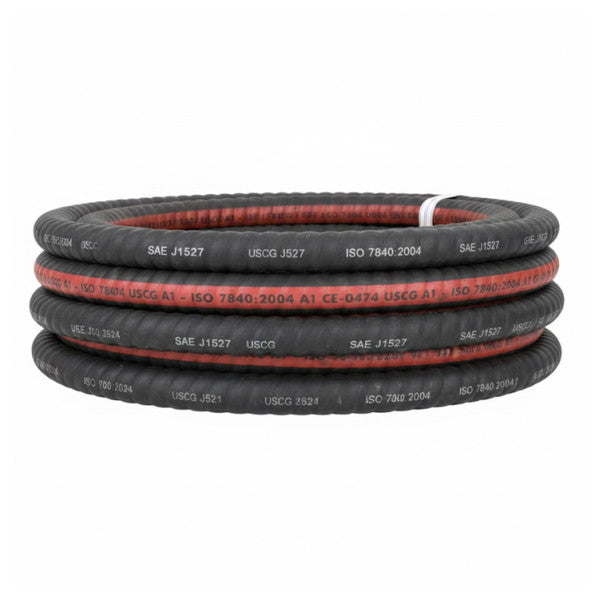 Carbopomp Marine Fuel Hose ISO 7840 A1 - Pajp Flessibbli għall-Aspirazzjoni u l-Iżbokk tal-Fjuwil