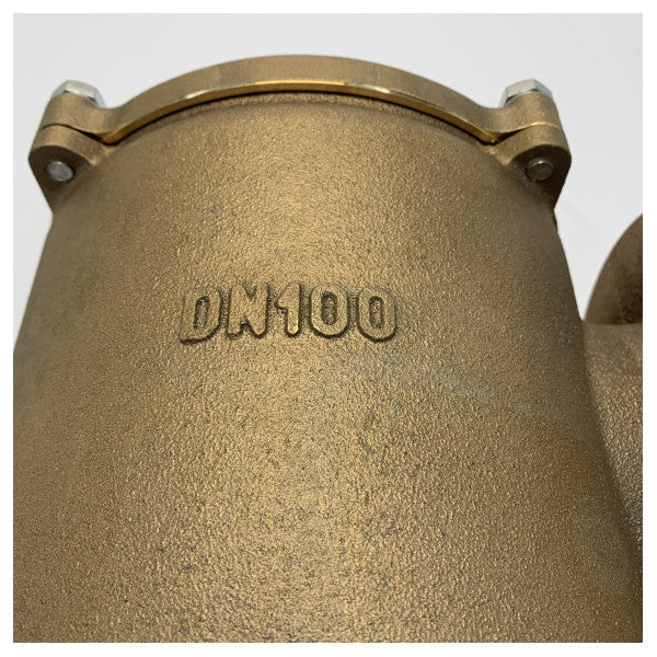 Guidi Bronze Wasserfilter Vertikale Aufnahme DN100-PN6 - 1283.2006M2