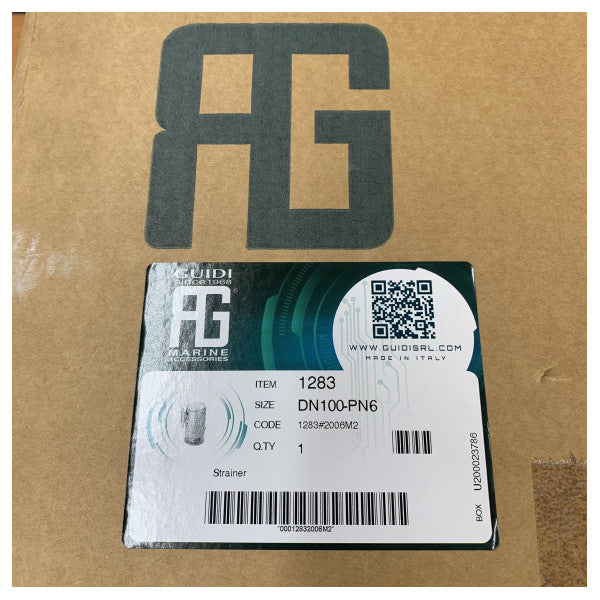 Guidi Bronze Wasserfilter Vertikale Aufnahme DN100-PN6 - 1283.2006M2