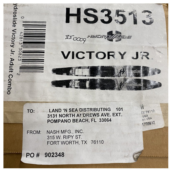 ビクトリー・ジュニア・コンビ・ウォータースキー RED 150cm