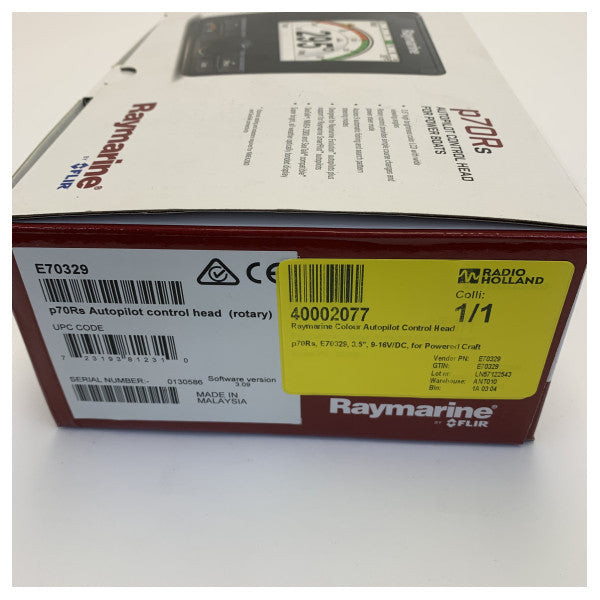 Raymarine p70Rs Autopilot Kontrollhuvud - E70329 - 3,5 tum färgdisplay