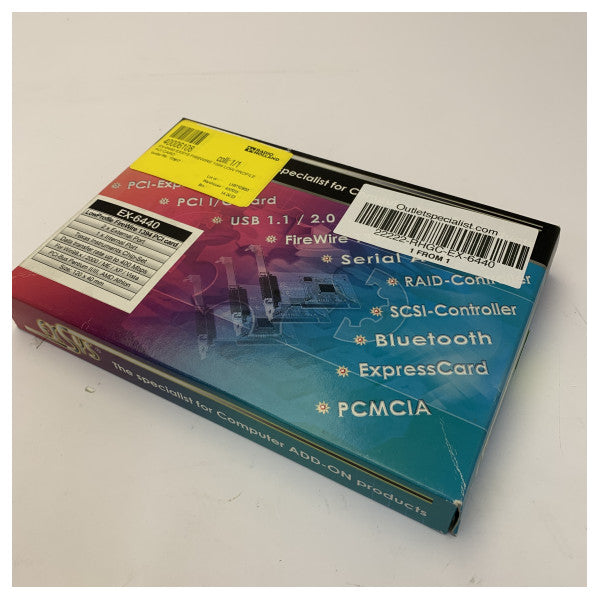 EXSYS EX-6440 FireWire 1394 Low Profile PCI Card - IEEE 1394a Controller