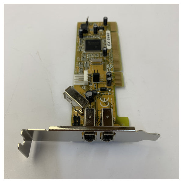 EXSYS EX-6440 FireWire 1394 Low Profile PCI Card - IEEE 1394a Controller