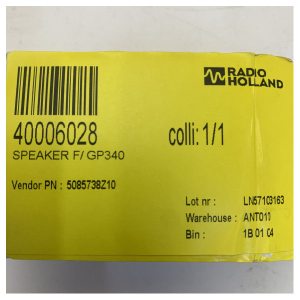 مينامي سبيكر لموتورولا GP340 - قطعة غيار 5085738Z10