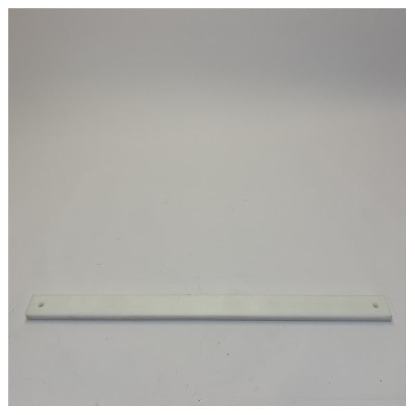 HMPE HD500 Ertalon Strixxa tal-plastik - Mħaffra - 600x40x15mm - Abjad - Hardware tal-jott