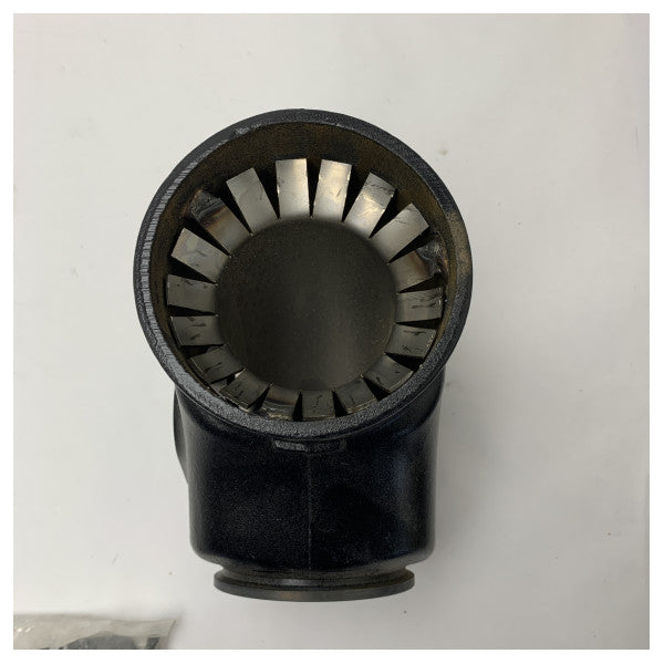 Коляно на изпускателната система на Volvo Penta - комплект тръби черен - 888104