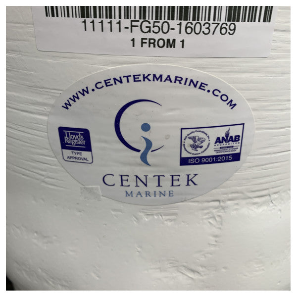 Centek Combo-Sep Marine Abgasschalldämpfer Separator - 4 x 3 x 2,5 Zoll - 1603769