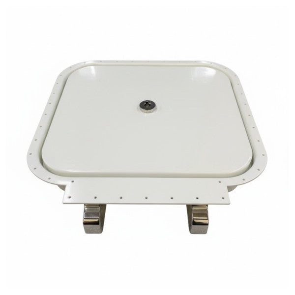 Metastyle Type Approval WT A30 FD Rustfrit Stål Åbningslåg 490 x 430 mm - 379480