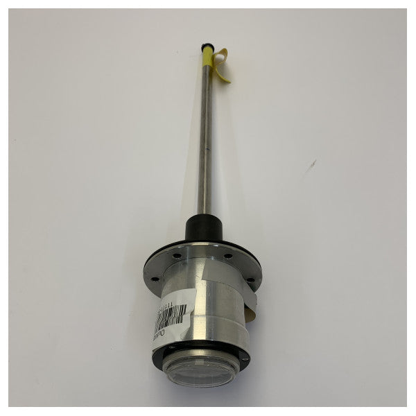 Visuel niveau-sensor i rustfrit stål D100 L375 - 002-3373