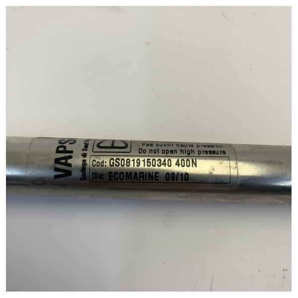 ECOMARINE Газова пружина з нержавіючої сталі - 400N - 390mm - Газовий амортизатор Inox 40mm