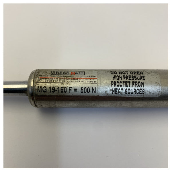 Gazlı yay 500N C.160 L.431 - Ferretti Group için Yacht Hardware - MG19-160F