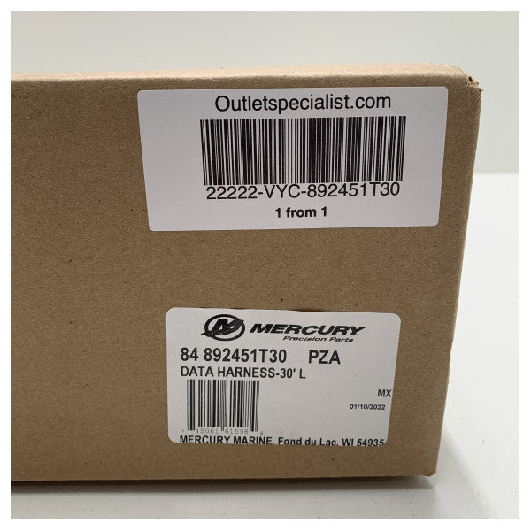 Merkur Mercruiser DTS kabel za kabel podataka 9 metara 14 pin - 892451T30