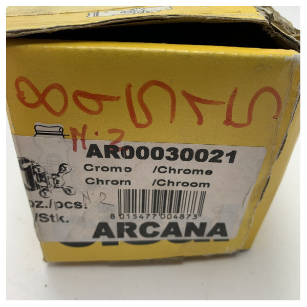 Cisal Arcana Marine Grade verchromt Messing Wasserhahn 1/2 Zoll - Durable korrosionsbeständig Wasserhahn für nautische Nutzung