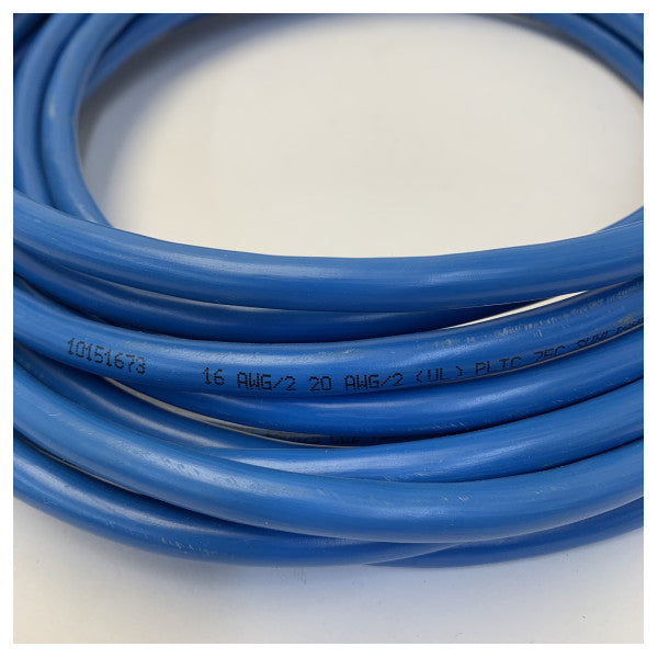 Maretron Mid dubbeländad kabelsats 8 m blå DM-DB1-DF-08.0 NMEA 2000 m