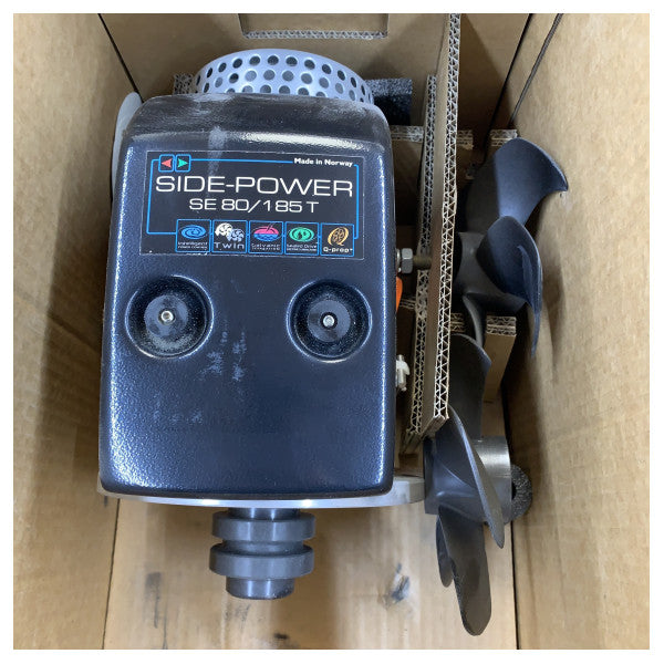 Side Power Sleipner propulsore di prua SE80 185 mm 24V 6HP 80 KGF
