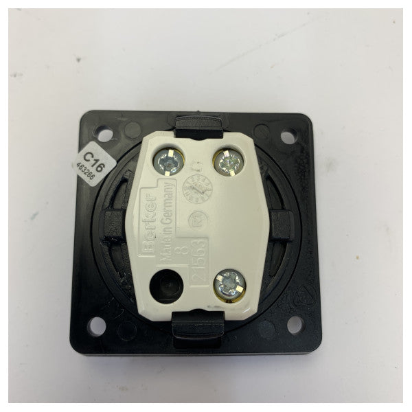 Berker Integro Classic Series スイッチ - 光沢クローム - ヨット用ハードウェア - 9365518