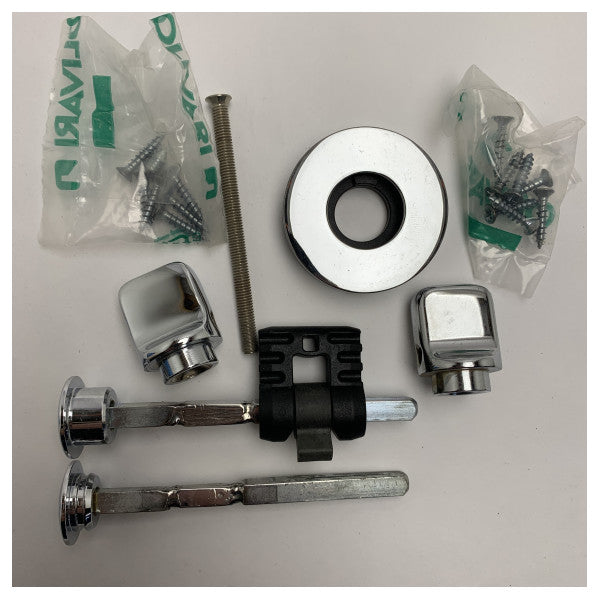 Olivari Marine Chrome-Plated Brass Door Fitting for Boats and Ships - H106V6