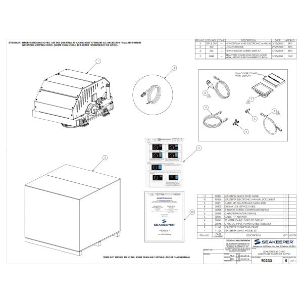 Seakeeper 35 Gyro Boat Stabilizer up to 100 tons - 85 ft Boats