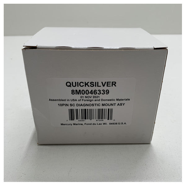 Mercury Quicksilver SmartCraft Diagnostic Mount Plug - 8m0046339