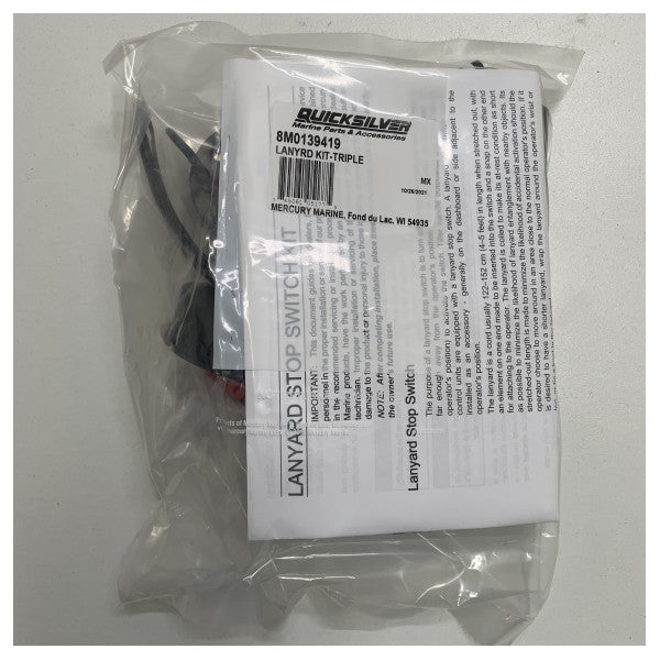 Unità di controllo motore triplice Mercury Mercruiser DTS ERC - 8M0096752