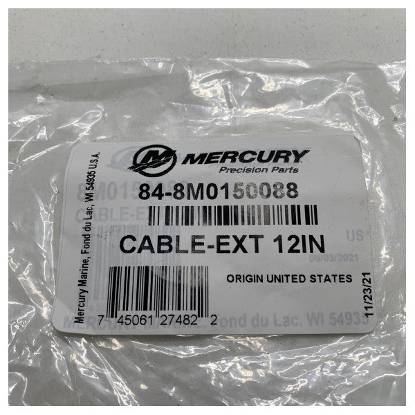 Mercury Mercruiser Extension Cable - 8m0150088