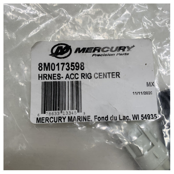 Mercury Mercruiser HARN-ACC RIG CNTR kit de cabos do arnês - 8M0173598