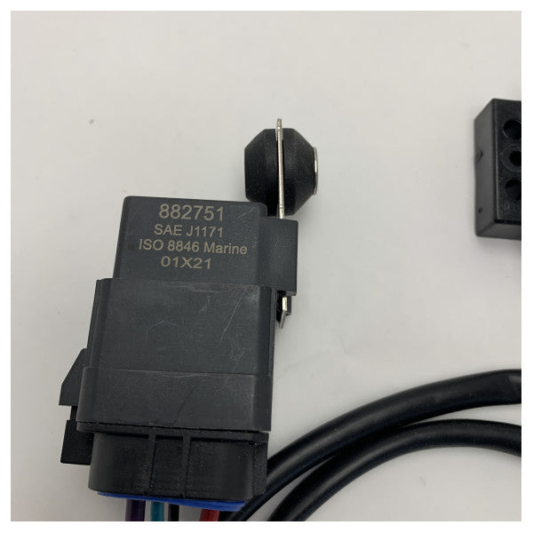 Комплект кабели за електрически съединители Mercury Marine Mercury 8YM0011958 � Издръжлив комплект кабели, съвместим с SAE J1171 и ISO 8846