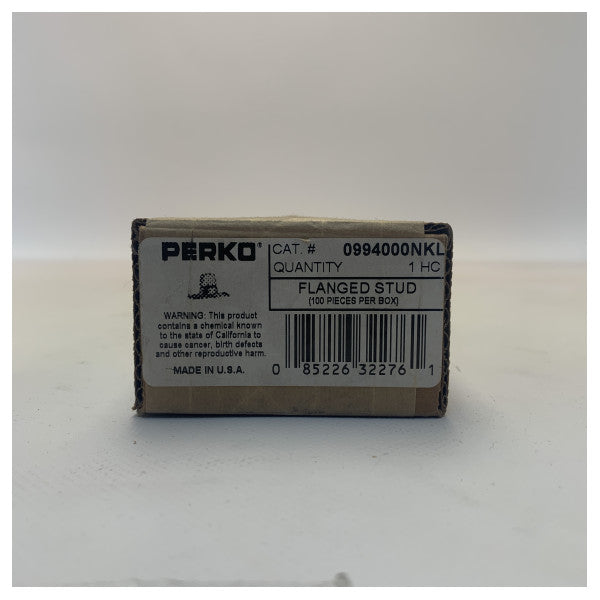 Marine Grade Stainless Steel Curtain Fastener Flange Stud - Korrosionsbeständige Hardware für Boote und Schiffe