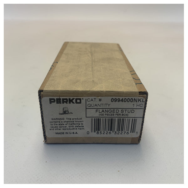 Marine Grade Stainless Steel Curtain Fastener Flange Stud - Korrosionsbeständige Hardware für Boote und Schiffe