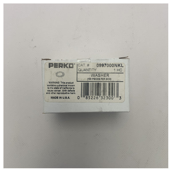 Marine Grade Stainless Steel Curtain Fastener Washers - Corrosion Resistant, 100-Pack for Durable Sail and Curtain Attachment