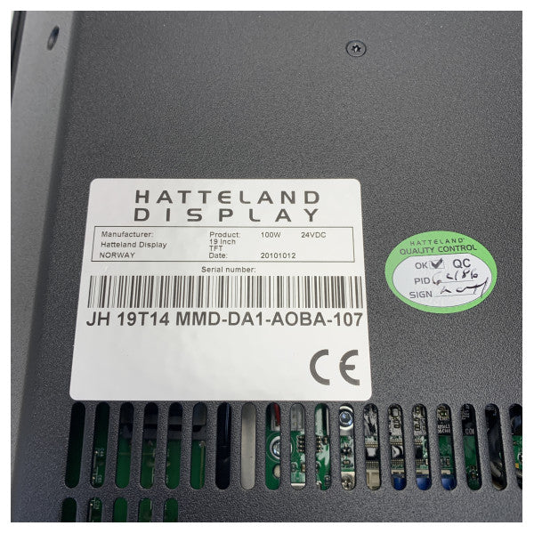 Hatteland JH 19T14 MMD-DA1-AOBA-107 Marine Monitor - 19 inch Display