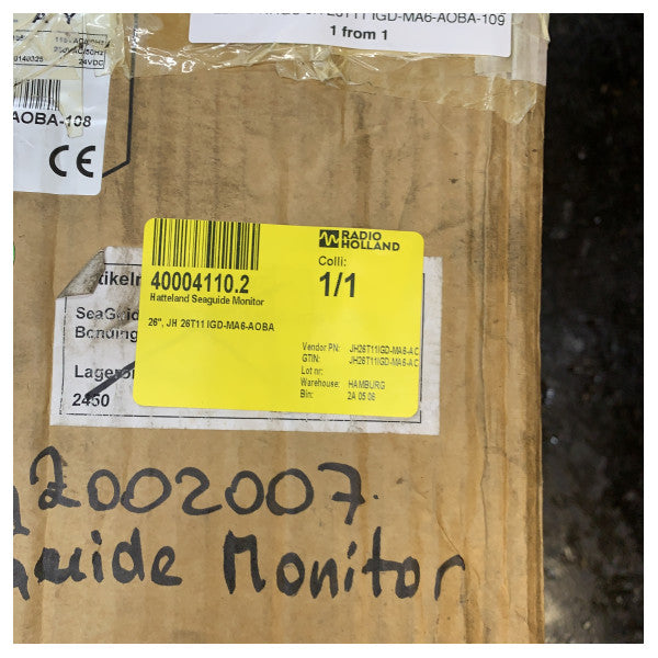 Hatteland JH 26T11 IGD-MA6-AOBA-109 SeaGuide ECDIS Deniz Ekranı - 26 İnç