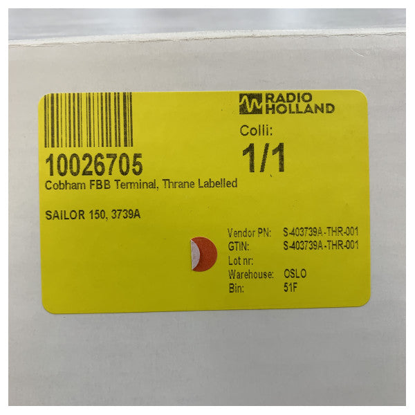 Sailor S-403739A Fleet Broadband 150 THR-Terminal