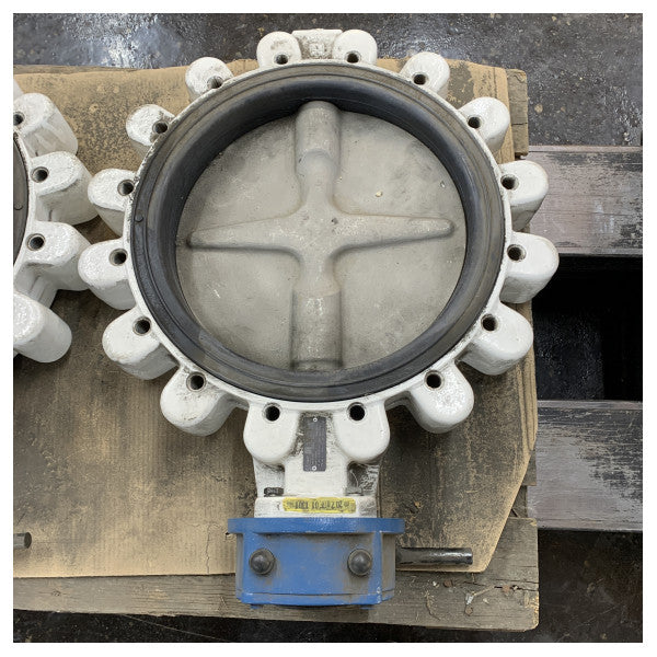 Rotork-Gears Butterfly Valve Lug DN400 PN6 RINA White - Yacht Hardware