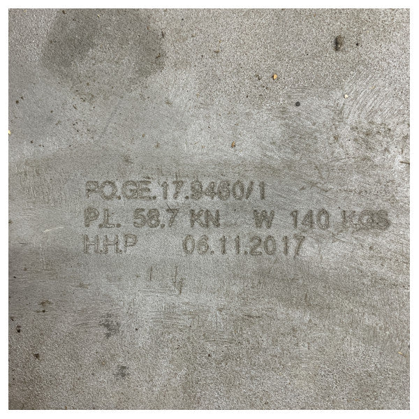 Pool PTW HHP Anchor 140kg Galvanized - Not Balanced