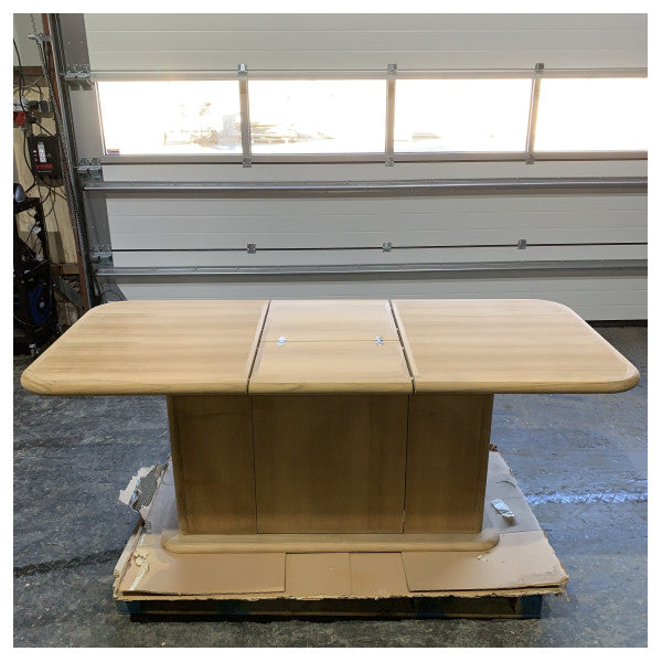 Ferretti Yachts Teak Cockpit Table Extendable - 27482