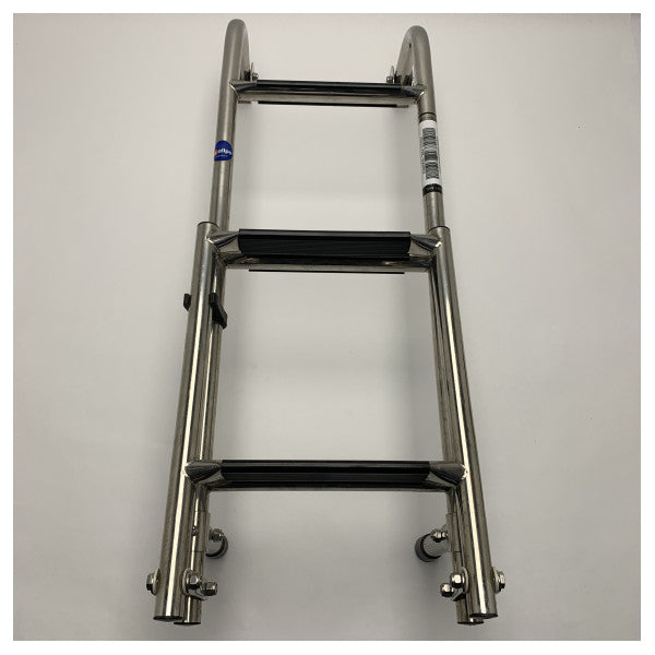 Allpa 9069802 ruostumattomasta teräksestä valmistetut 4-portaiset uimaportaat merenkulkuun tarkoitetut tikkaat