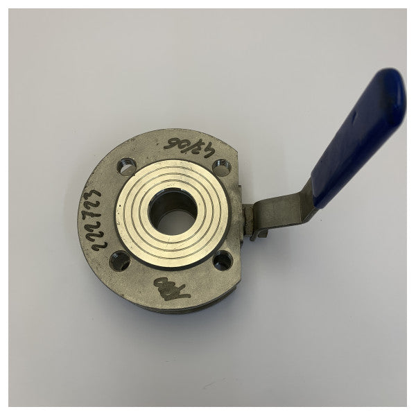 VAR Италия Неръждаема стомана 304 Фланцов топков кран DN40