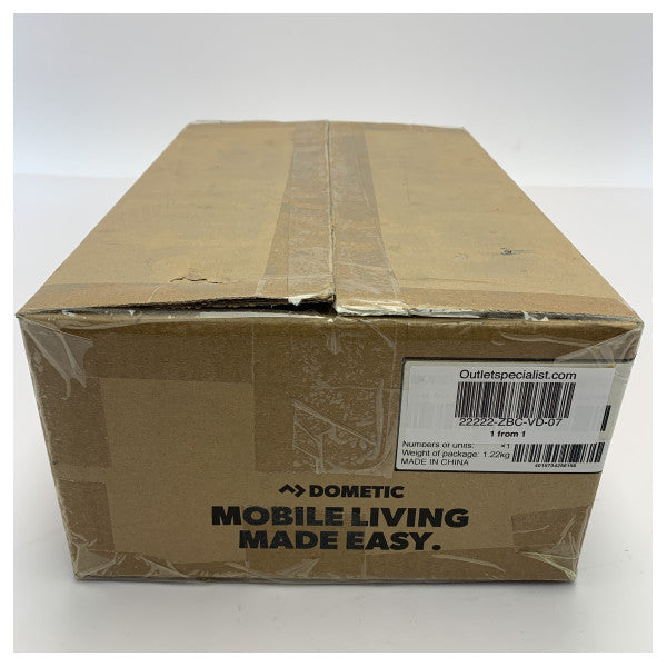 Dometic VD-07 jääkaapin höyrystinlevy valkoinen