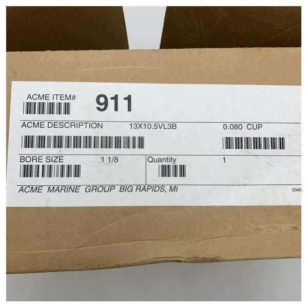 Hélice marina ACME 911 13 x 10,5 3 palas