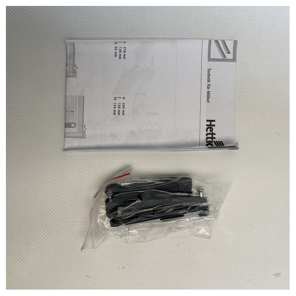 Hettich Architekten-Aufsatzgarnitur L550 H92 anthrazit - 9122925