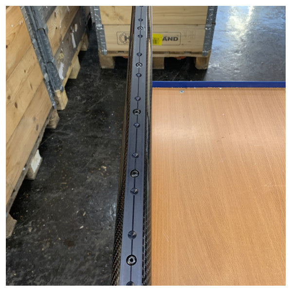 Nemo Carbon Daglys Signalstang for Soldeksel - D44 x L2400mm